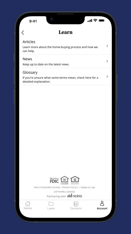 Hancock Mortgage App