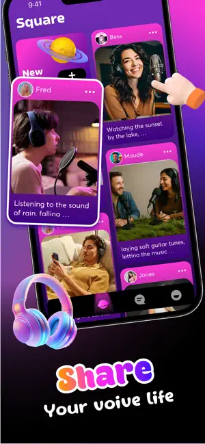 Uliee: Voice Chat & Share screenshot 3