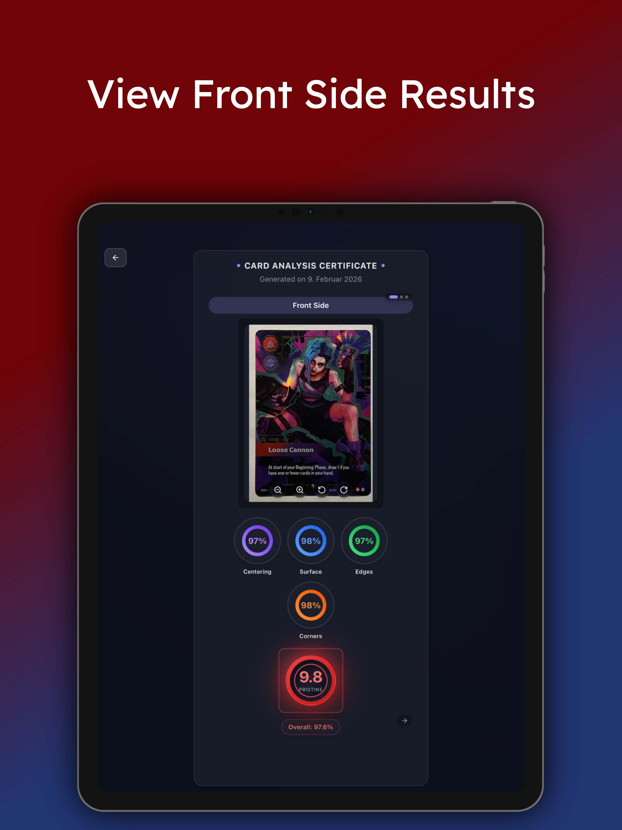 TCG Grading: Card AI Scanner