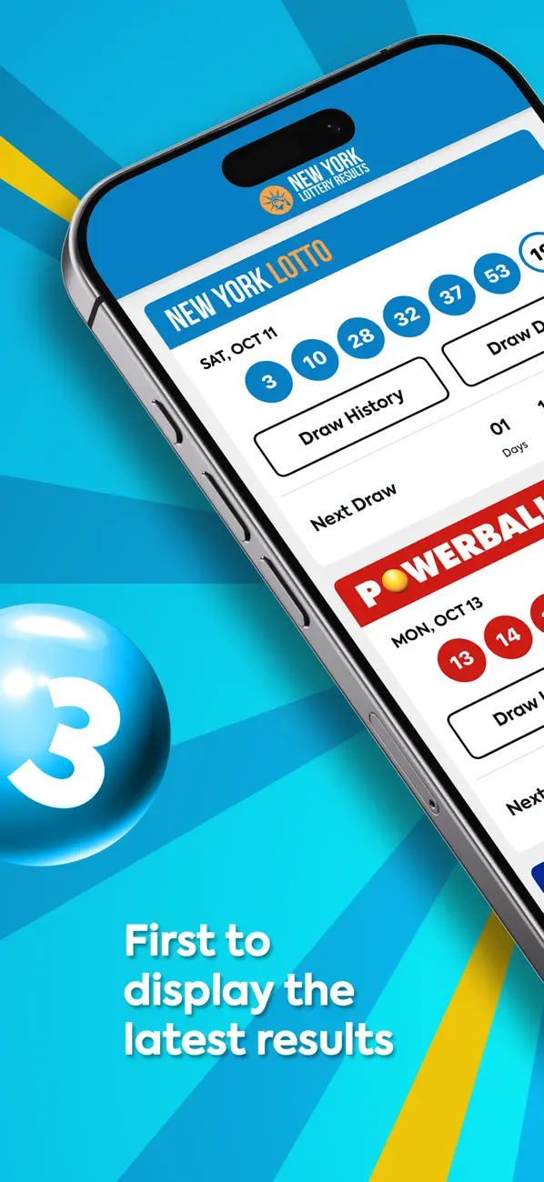 Screenshot #1 pour NY Lotto Results