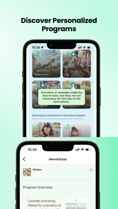 MenstrEaze: Wellness Assistant iPhone screenshot 6 - Health & Fitness app