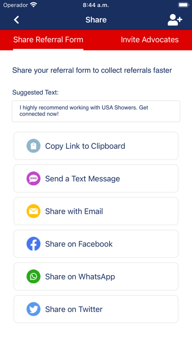 USA Showers Screenshot