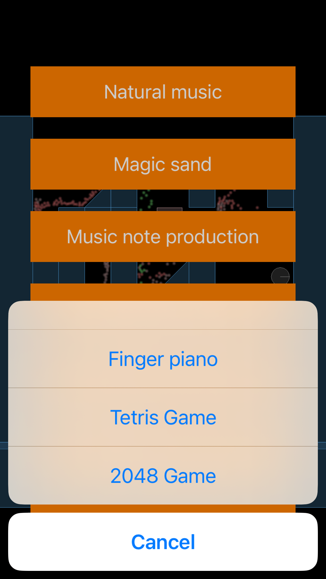 Magic Fluid Sand