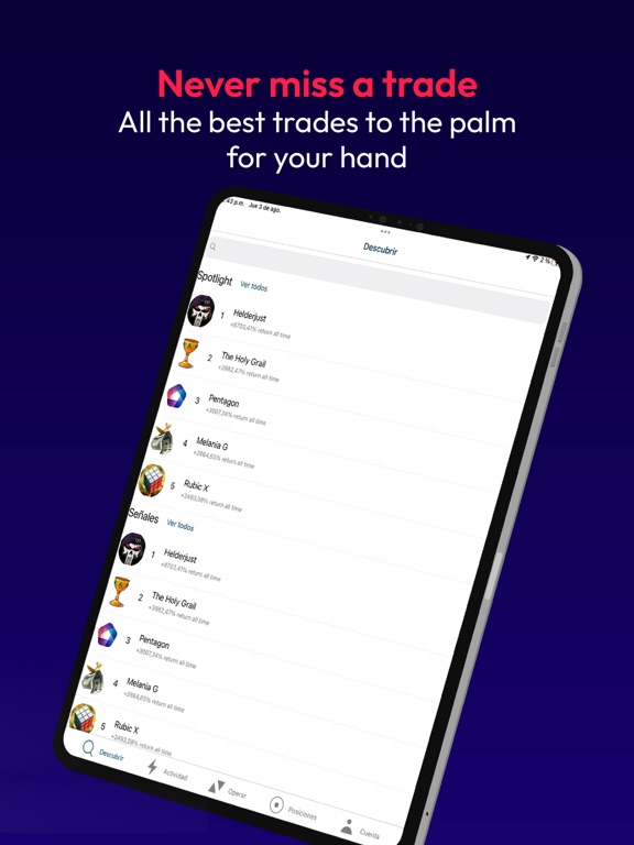 Screenshot #4 pour Copy Trading by Taurex