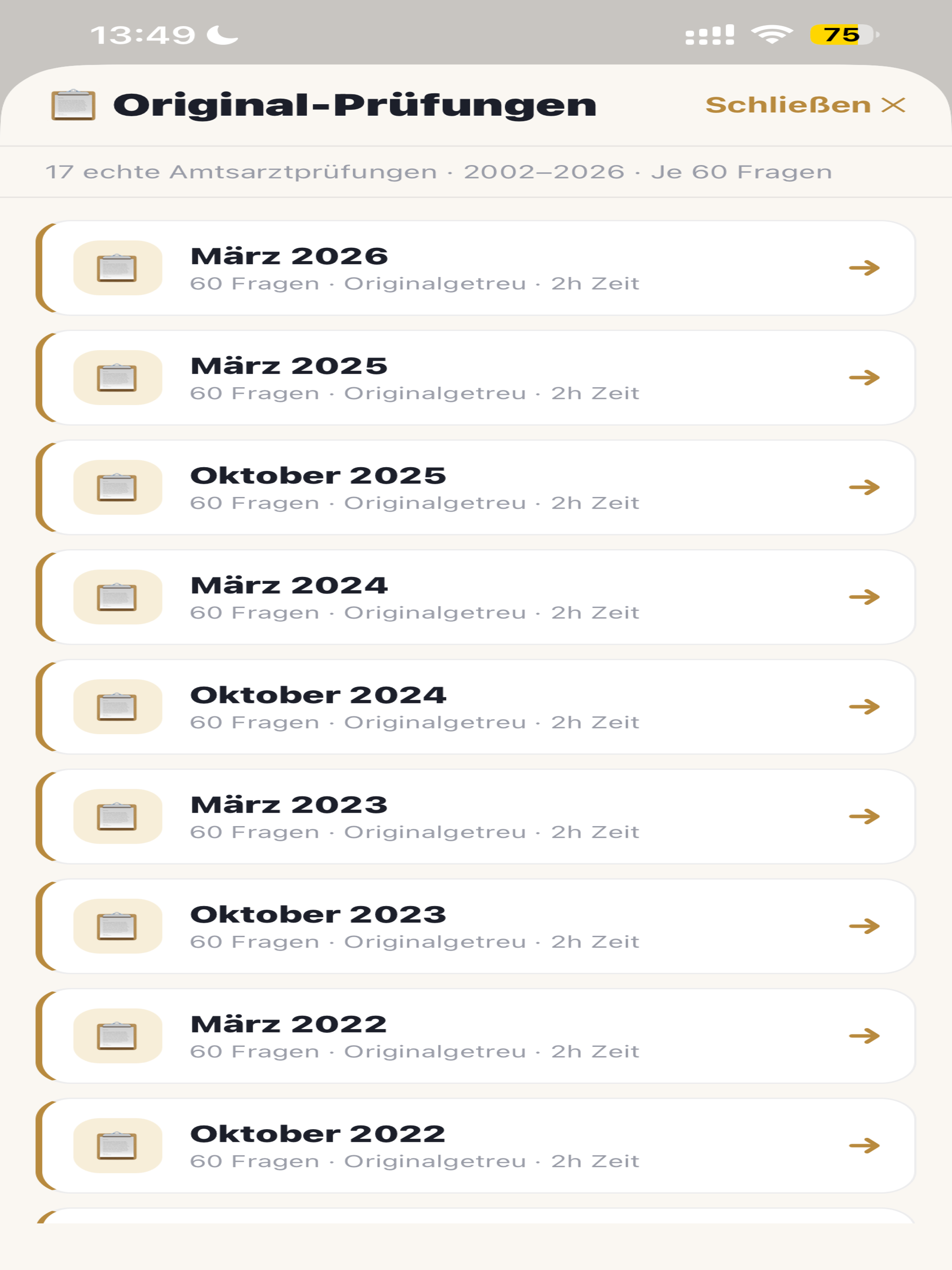 Heilpraktiker Prüfungs-Trainer screenshot 20
