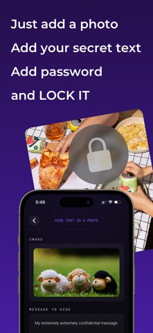 BTWN – Hide Messages in Photos screenshot