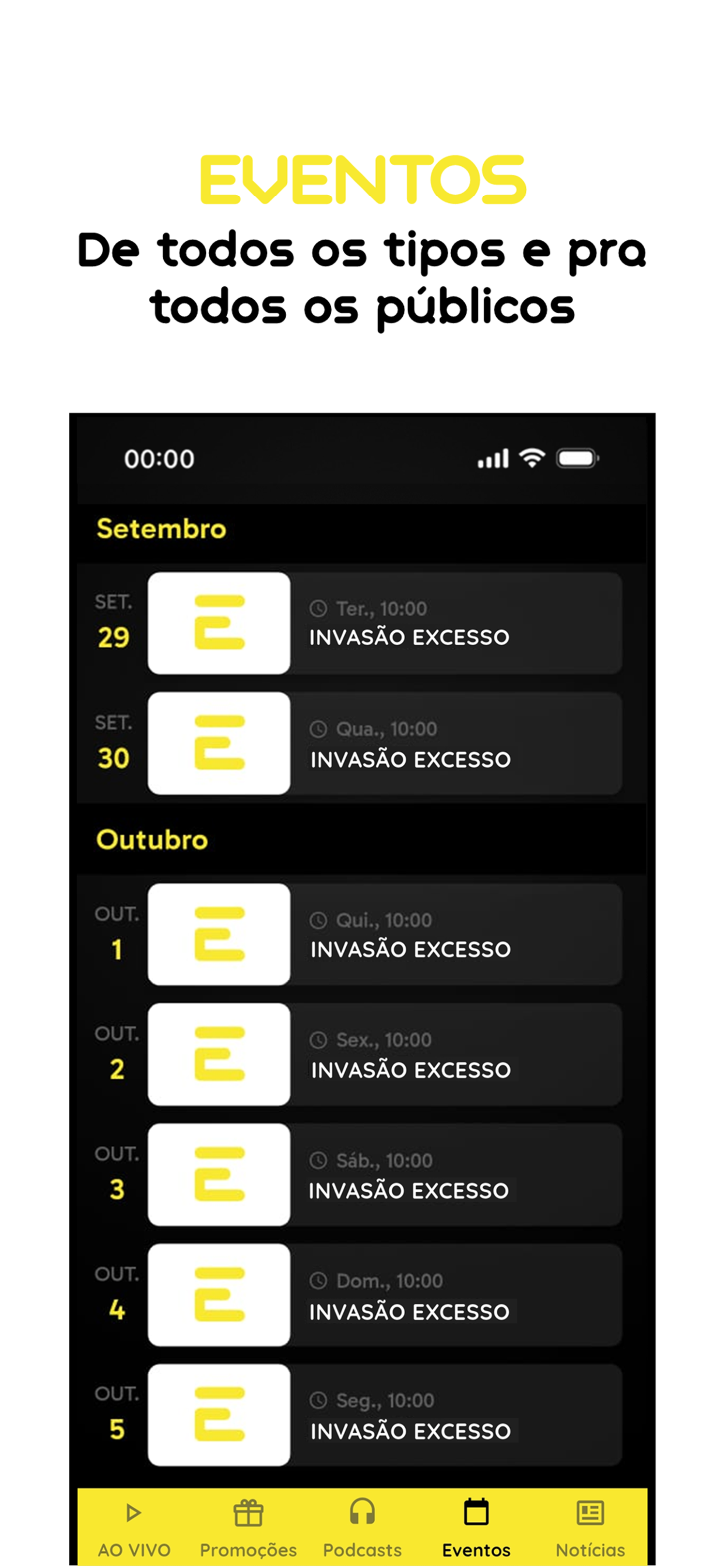 Excesso FM screenshot 5