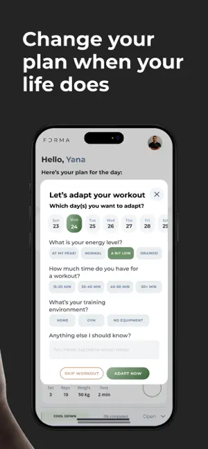 Forma: AI Personal Trainer screenshot 3
