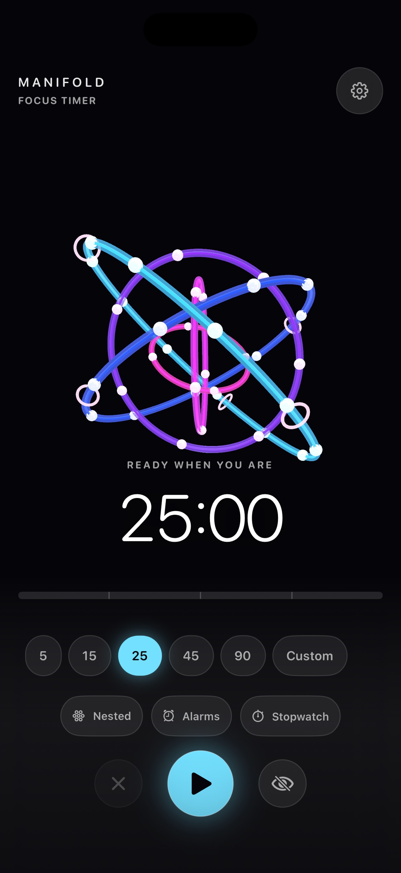 Screenshot 2 of Manifold Timer