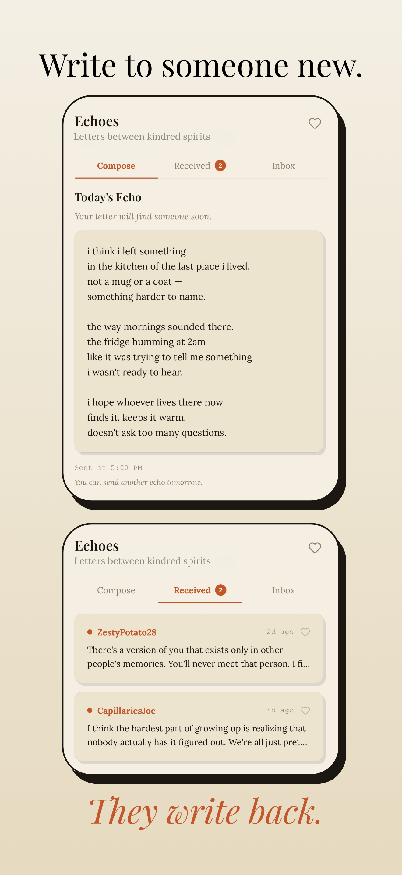 Thereafter: Letter Journal screenshot 6