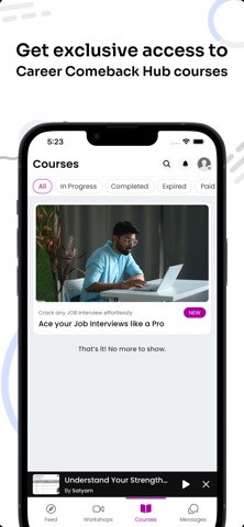 Career Comeback Hub Screenshot 3 of 5