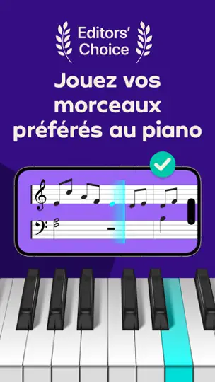 Capture d'écran de Simply Piano- Apprenez Piano sur iPhone 1
