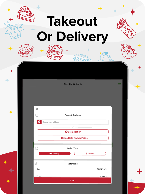 OnTheGoDelivery.com iPad screenshot 6 - Food & Drink app
