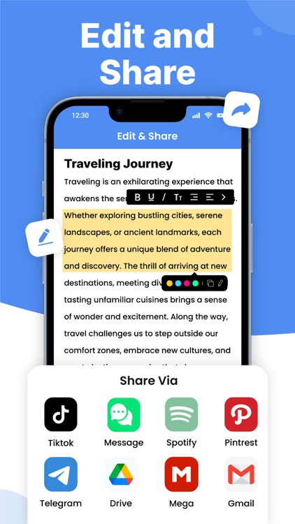 Image To Text:OCR Text Scanner