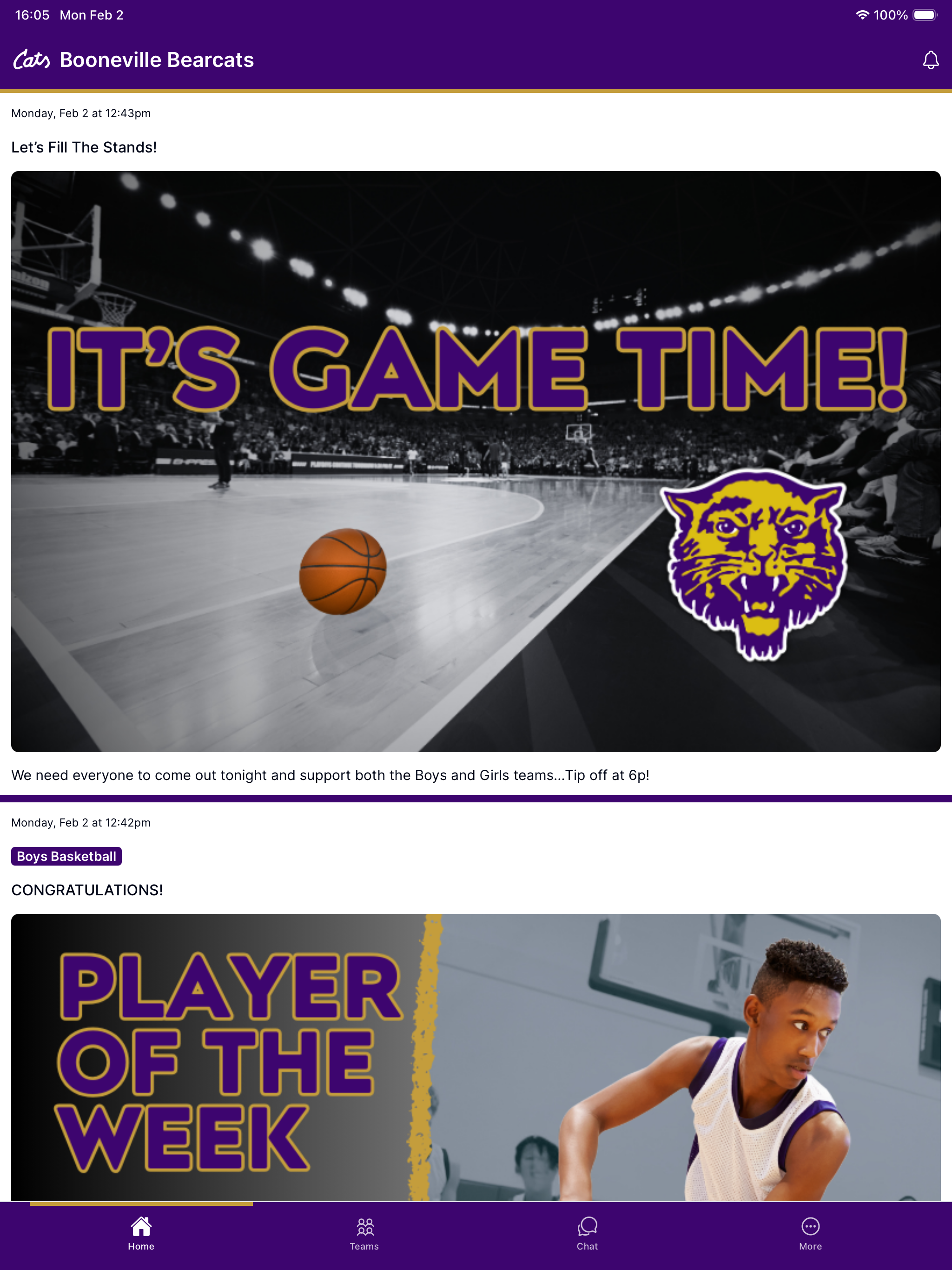 Booneville Bearcats Athletics