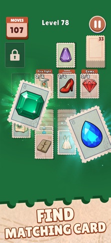 Stamp Solitaire: Card Matching iPhone screenshot