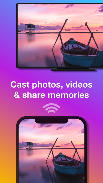 Send to TV • Cast photo video