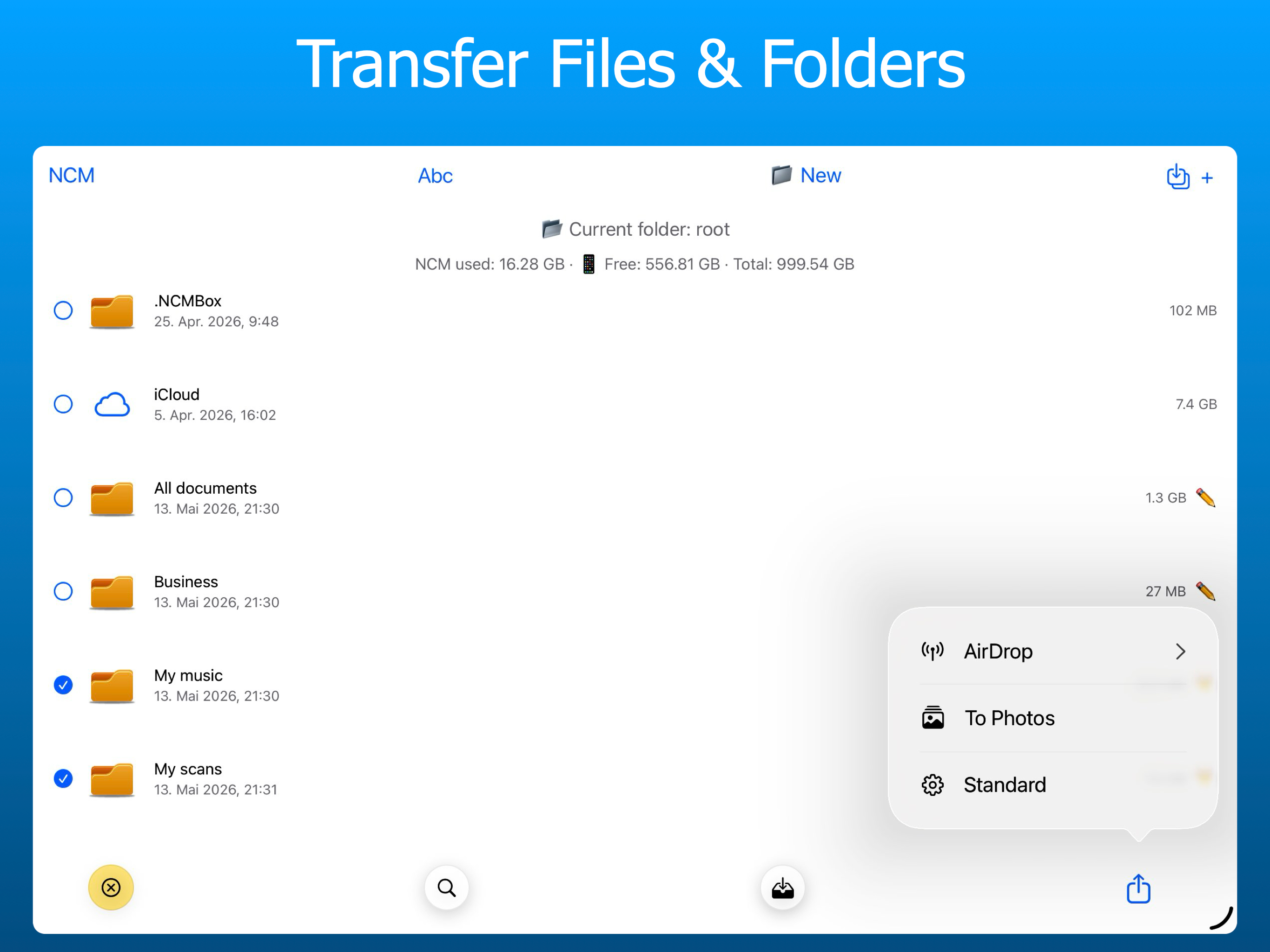 NC File Manager screenshot 15