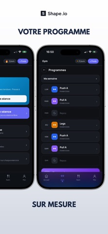 Shape.io - Muscu & Nutrition screenshot