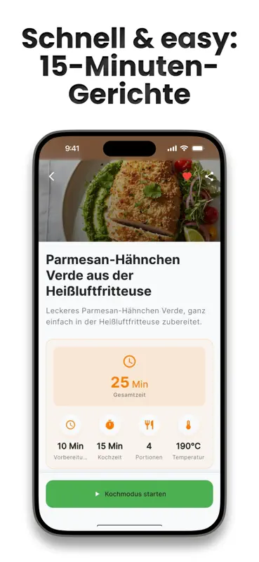 Airfryer Rezepte App screenshot 5 of 9
