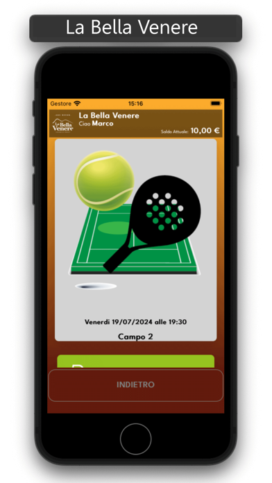 La Bella Venere Screenshot
