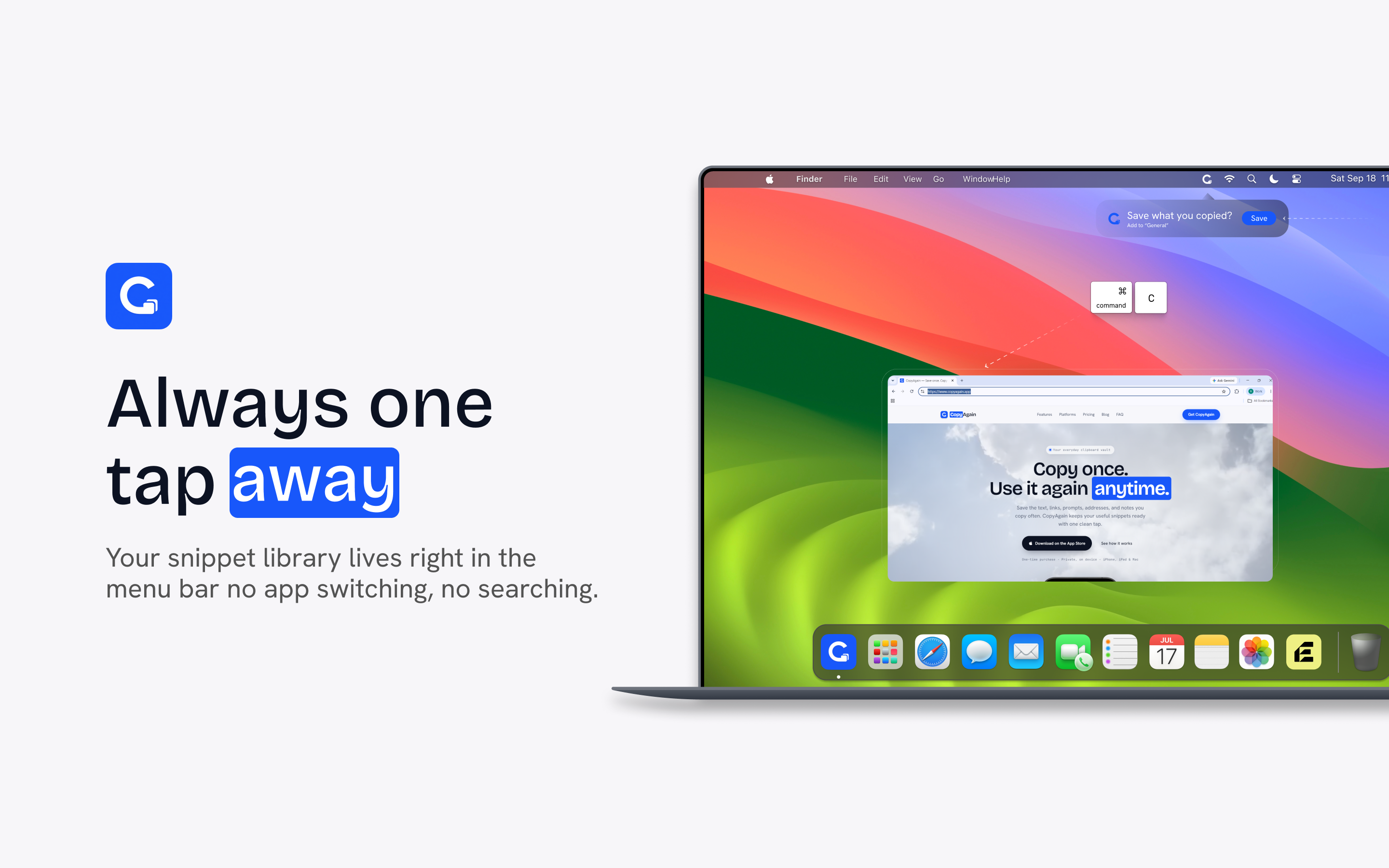 CopyAgain: Copy/Paste Library screenshot 13