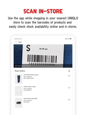 UNIQLO Vietnam iPad screenshot 2