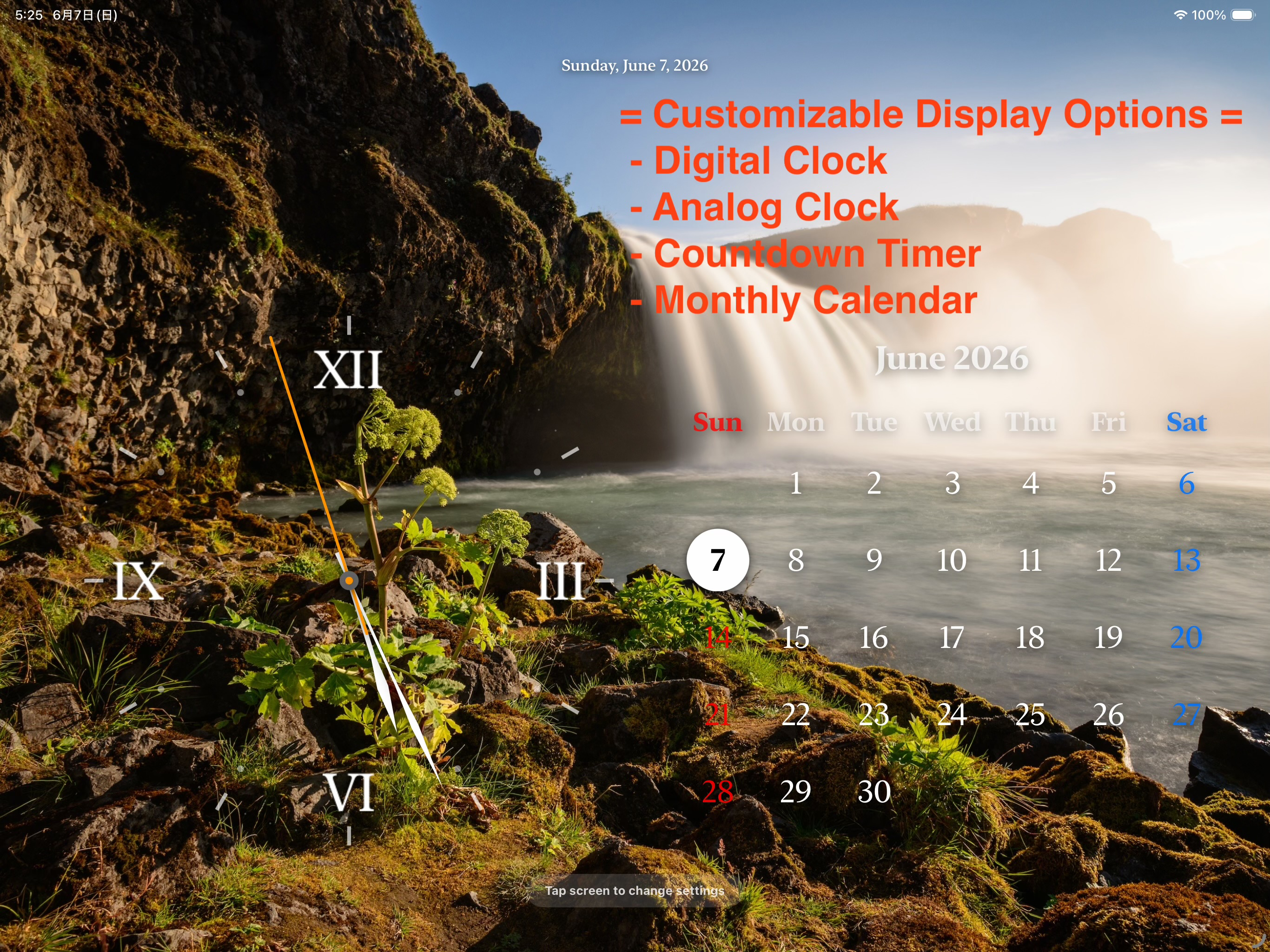 Roomy Clock - Timer & Alarm