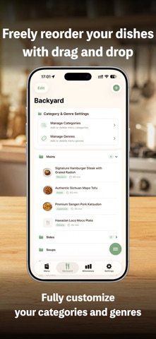 MenuCraft: Recipe Organizer screenshot