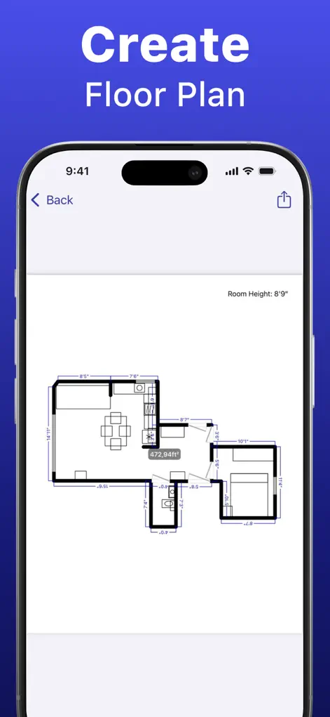 LiDAR Room Scanner: Floor Plan - Utilities App | MWM