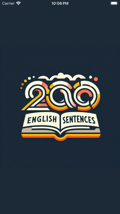 200 English Sentence Screenshot