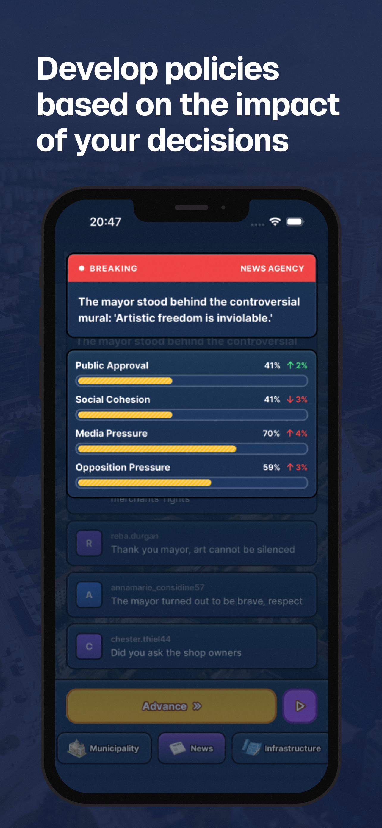 Mayor Simulator - Run the City