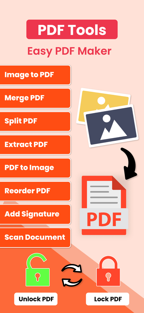 Image To PDF Converter - Edit screenshot 1