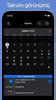 BirthdaysPro HD iphone resimleri 4