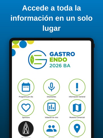 Gastroendo 2026 iPad screenshot 1