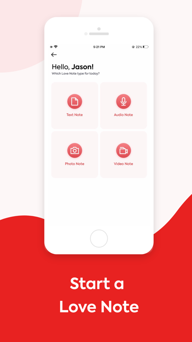 Love Notes Time Capsule iPhone screenshot 3 - Social Networking app