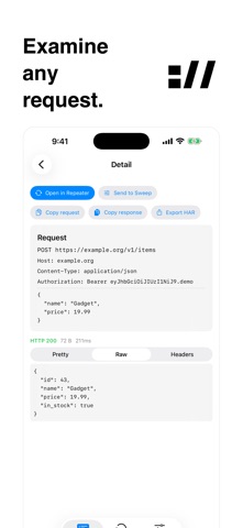 HTTP Workbench screenshot