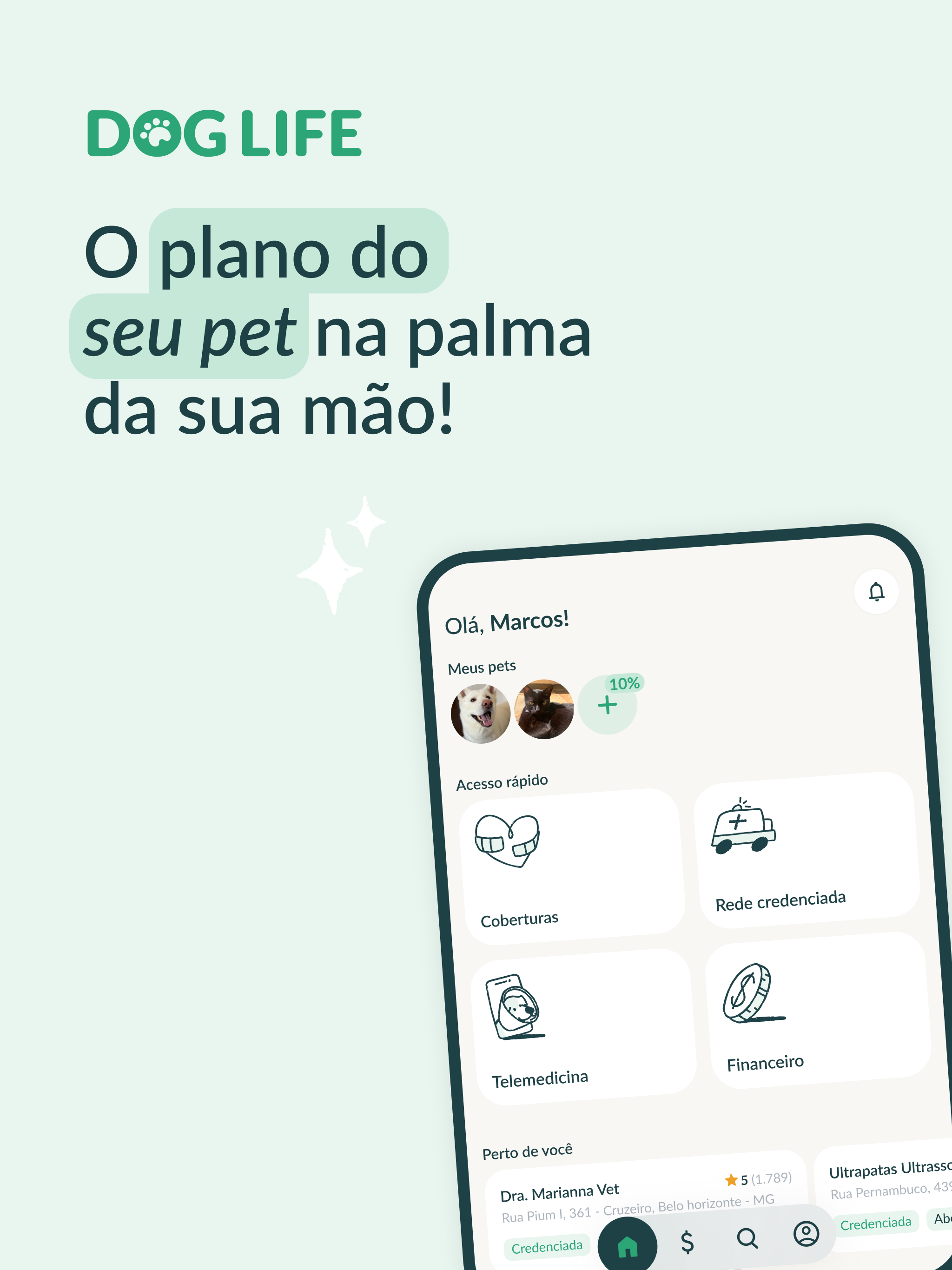 Dog Life: plano de saúde pet screenshot 6