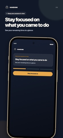 NANISHINI: App Blocker & Focus iPhone screenshot