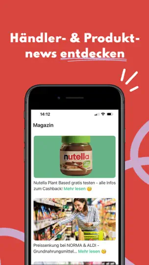 Screenshot von KaufDA: Prospekte & Angebote auf dem iPhone 8