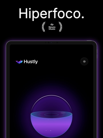Hustly: Focus Timer iPad screenshot 1