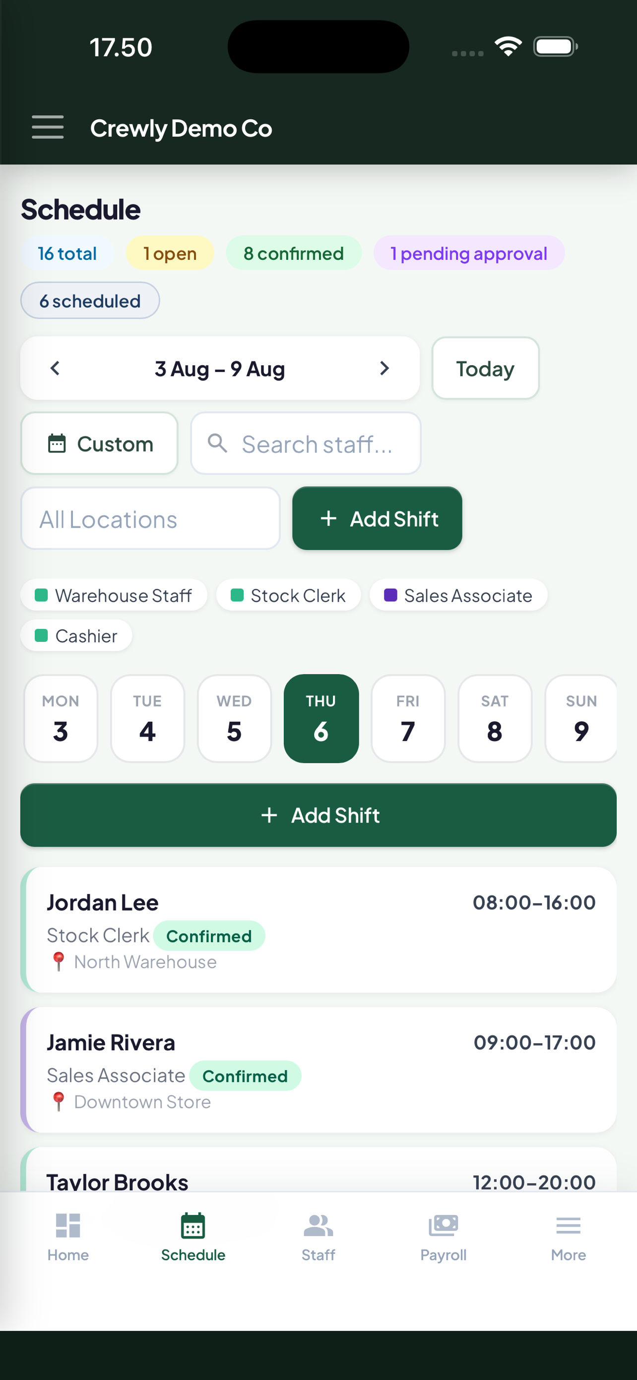 Crewly-Shift Scheduling screenshot 5