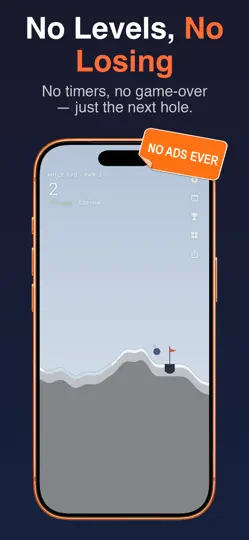 Screenshot von Yonder Golf auf dem iPhone 6