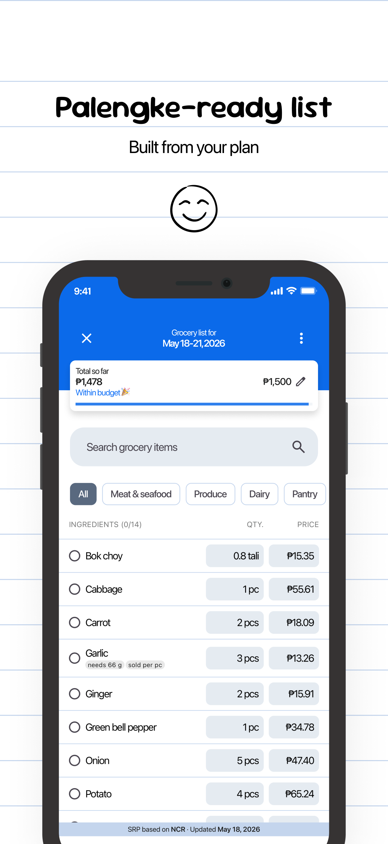 Ulam - Meal Planner screenshot 3