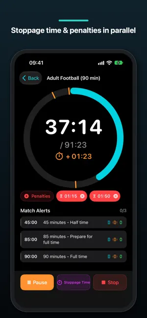 MatchTimer Pro screenshot 2