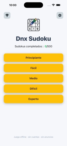Dnx Sudoku screenshot