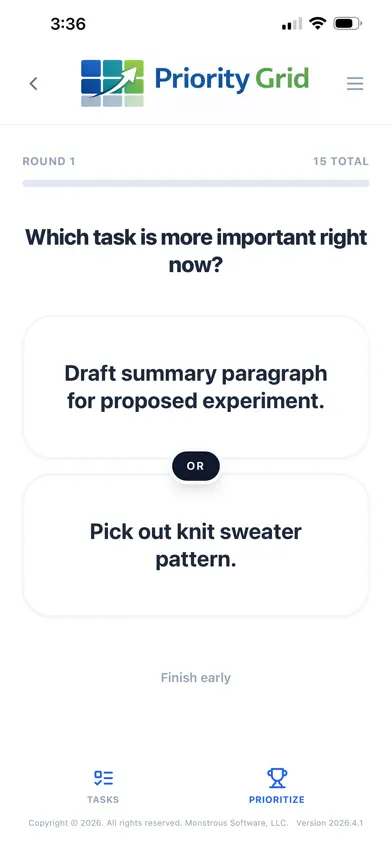 Priority Grid - Manage Tasks screenshot 5