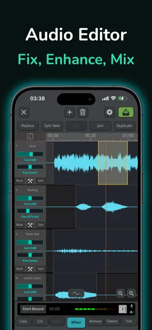 SoundLab - Audio Editor screenshot 1