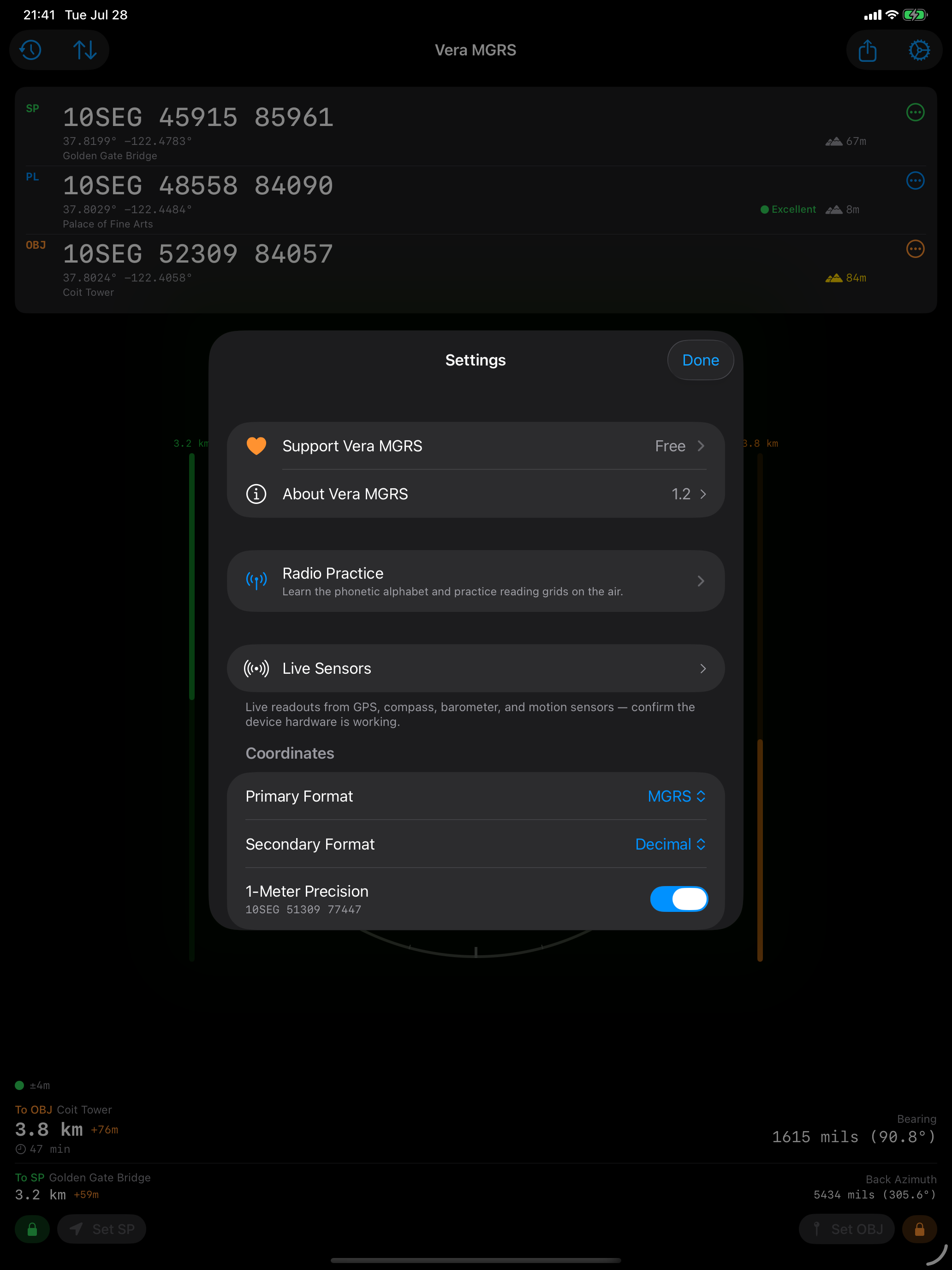 Vera MGRS screenshot 10