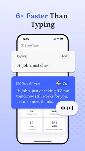 SpeakType: AI Voice Keyboard screenshot 2